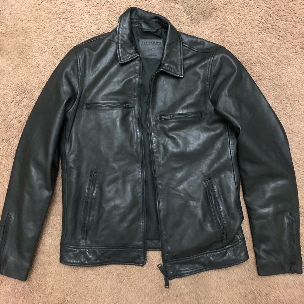 All Saints Leather Jacket